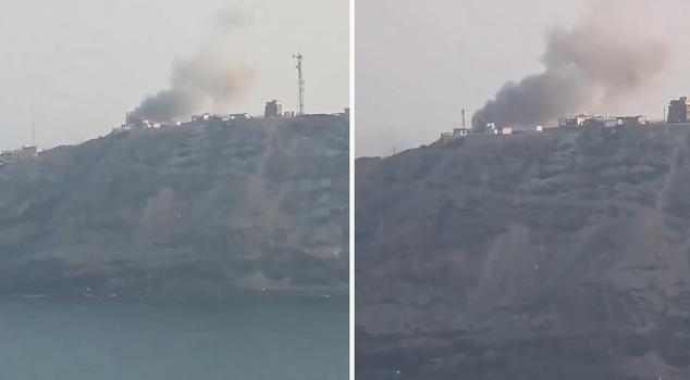 The Houthis struck the presidential palace in Yemen with missiles.