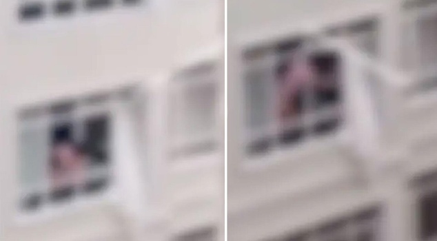 الرجل الذي يتجول عارياً في منزله أثار الفوضى في الحي