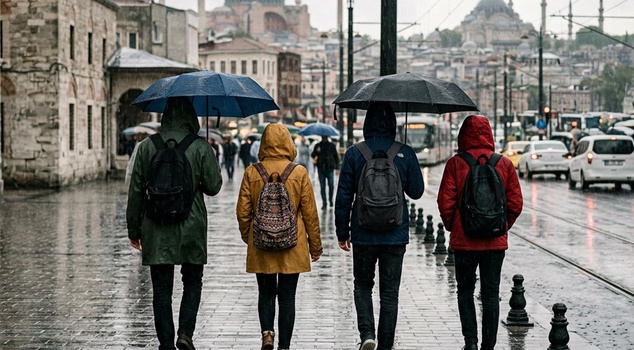 Rain break for education in Istanbul this weekend as well! Face-to-face classes and exams postponed.