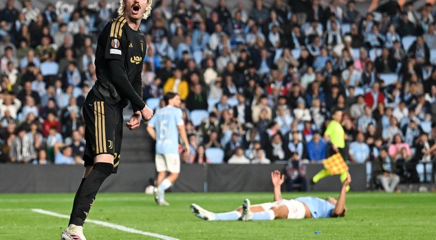 Juventus came from behind and won at 90+2.