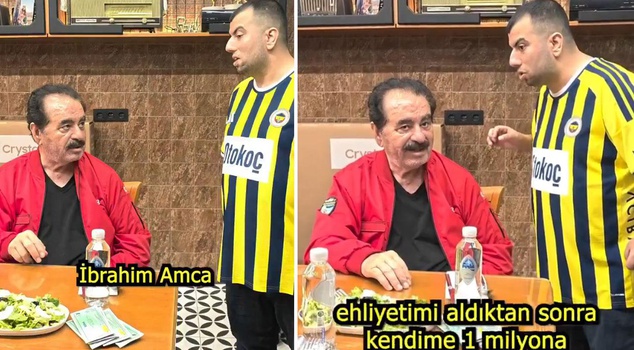 Kadıköy Bull told İbrahim Tatlıses about his 1 million lira dream.