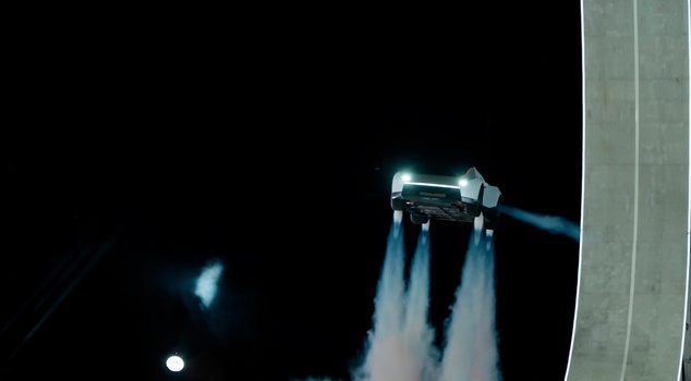 The roads were not enough for him! Elon Musk unveiled the flying Tesla.
