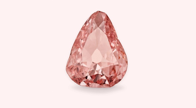 It had been stolen and hidden inside an apple! The 100-year-old pink diamond Grand Condé is on display again