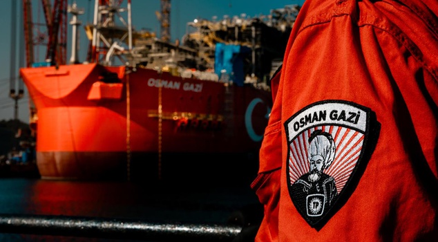 Turkey's first floating production platform Osman Gazi is being sent off to its duty station! It will double production