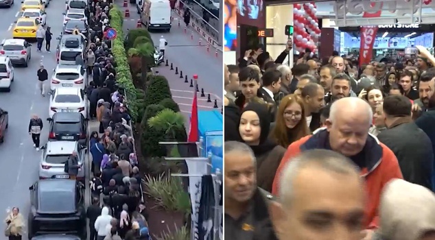 جنون التخفيضات في إسطنبول! 60 ألف شخص توافدوا على مراكز التسوق