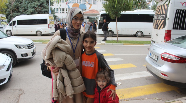 She grew up in arms with a diagnosis of cerebral palsy, walked at the age of 7! Hayrunnisa's dream is to become a doctor.