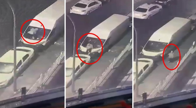 He couldn't accept the breakup and left his ex-girlfriend's car in this state! The attack moments were caught on camera.