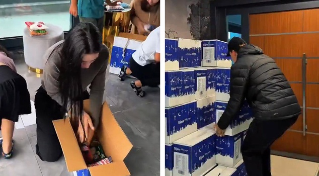 Ederson and his family took action for those in need.