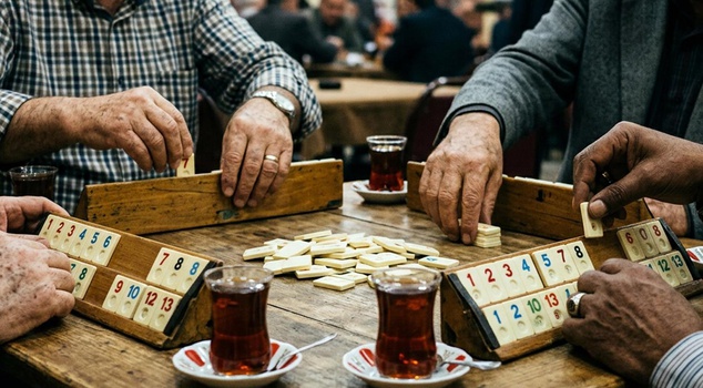 In Famagusta, TRNC, a 77-year-old man died when a water tank fell on him while he was playing okey.