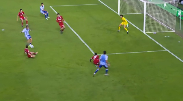 Nobody understood what happened! The score of the match, which was 2-1 in the 54th minute, is incredible