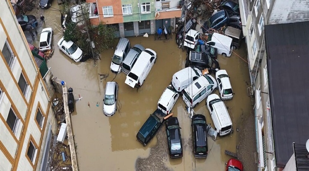 The extent of the flood in Istanbul has become clear! 40% of the annual rainfall fell in Beykoz in a single day.
