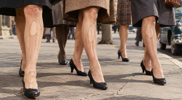 The women's socks in the city began to melt one by one.