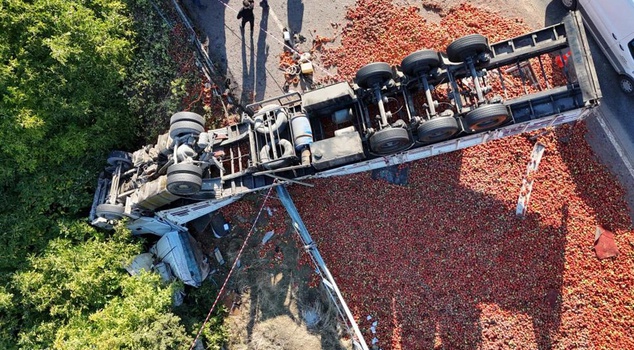 Truck driver's tragic end! The footage that emerged after the accident was heartbreaking.