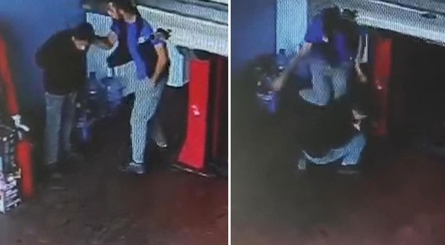 في كاباكلي بولاية تكيرداغ، اعتدى صاحب عمل بالضرب على طالب في مركز MESEM داخل ورشة لتصليح السيارات.