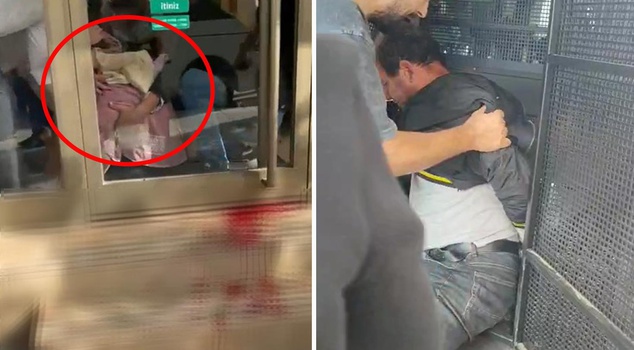 Berna, who is 3.5 months pregnant, was seriously injured in a cleaver attack at the GSM store where she works.