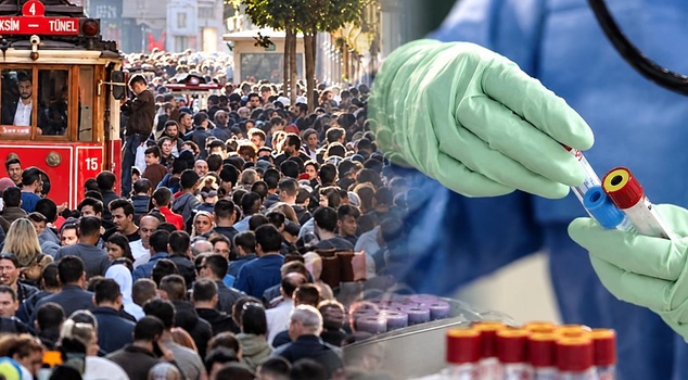 في إسطنبول، تقدم 559 ألف شخص إلى المستشفى بسبب عدوى الجهاز التنفسي العلوي.