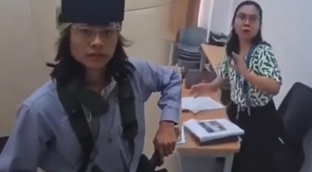 Chilling incident at school! 16-year-old student attacked his teacher with an axe.