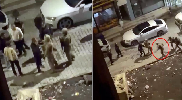 Things got chaotic during the operation! They had a hard time holding back the Special Operations police.