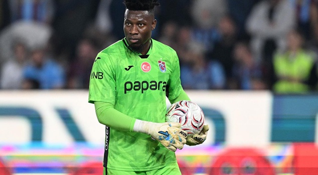 Trabzonspor's Andre Onana was involved in a traffic accident