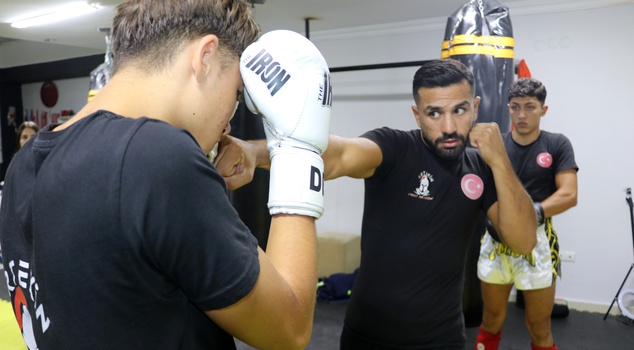 He trained while working in construction and became a European champion.