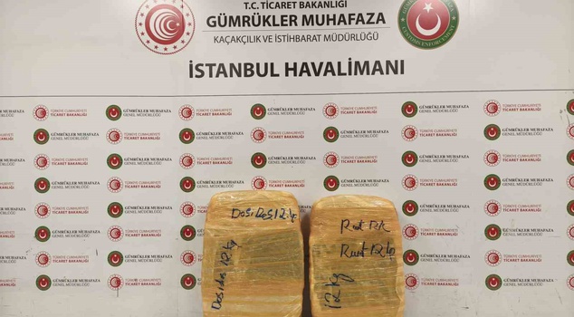 He came to Istanbul from Cambodia via Seoul, and 25 kilos of marijuana were found in his suitcase! The person who was to receive it was caught in Bayrampaşa.