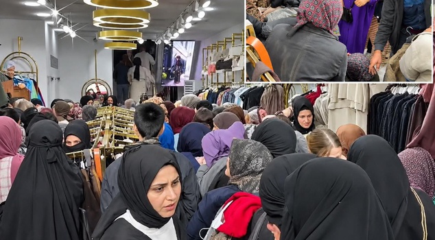 A stampede occurred in Sultangazi due to an affordable clothing campaign.