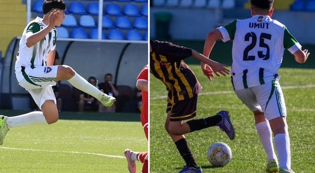 The 1.76m wall! 13-year-old Umut Aytekin is on the radar of giant clubs