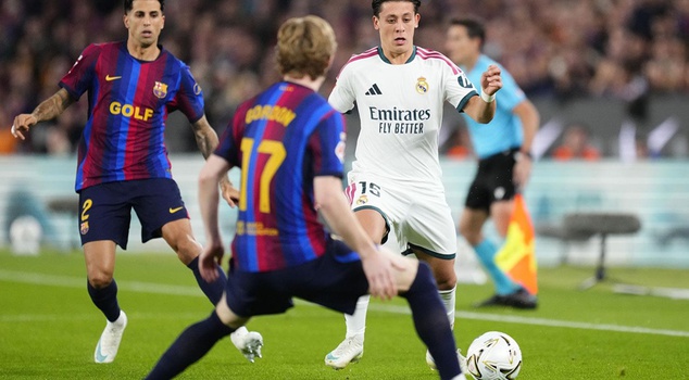 Arda Güler played 90 minutes, Real Madrid won the El Clasico.