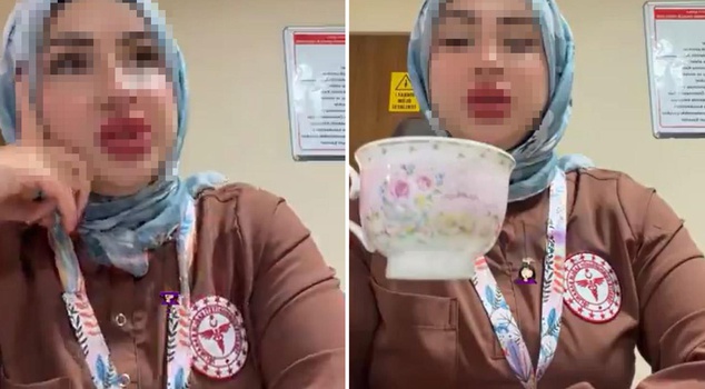 The video shared by the healthcare worker is drawing a flood of reactions.