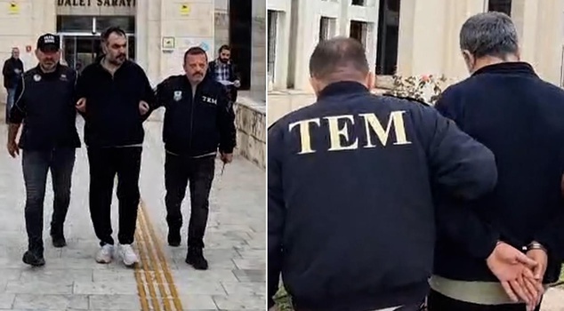He was arrested after his post targeting Atatürk and the Turkish flag! This is what they shouted as he was being taken away.