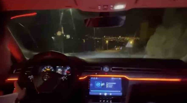 The moment of the fatal accident in Doğubayazıt was captured on the phone in the back seat! The driver lost his life.