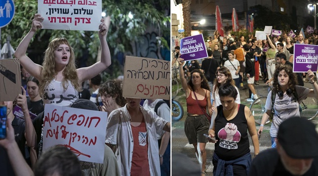 Things got chaotic in Israel after the election! Those who took to the streets have 2 demands