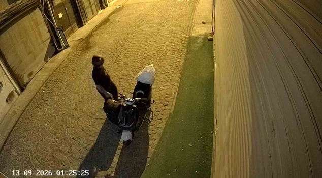 In Adana, a thief who stole 115 kilograms of silver was tracked over 10 kilometers using 980 security cameras and caught.
