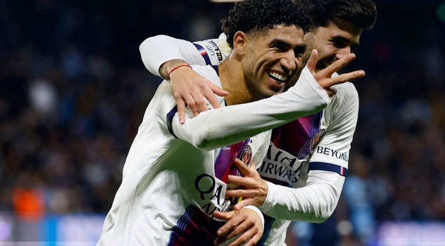 An extraordinary performance from Hakimi! PSG put five past their opponent.