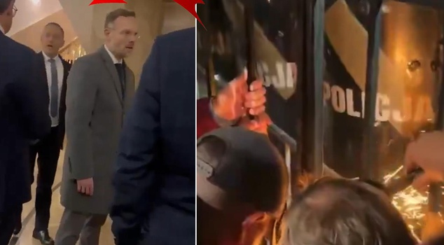 Moments when Poland's president raided the Supreme Court caught on camera: You are not judges