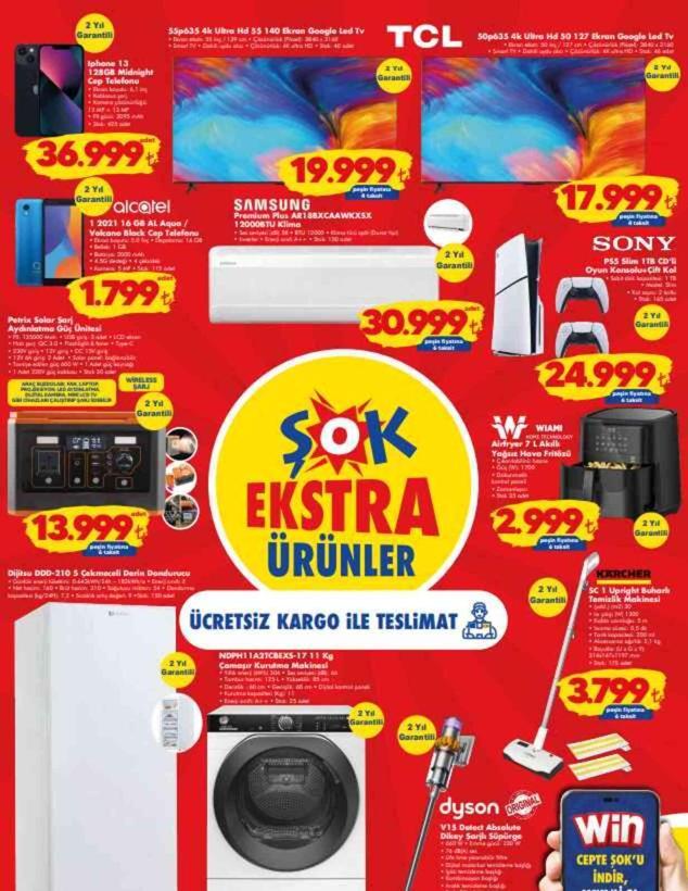 ŞOK AKTÜEL KATALOĞU 27- 30 Temmuz| ŞOK'a gelen ürünler! ŞOK bu hafta katalog ürünleri neler? ŞOK fiyat listesi!