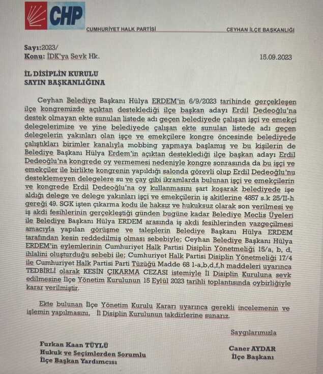 Ceyhan Belediye başkanı kimdir? Adana Ceyhan Belediyesi hangi parti?