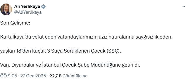 Kartalkaya'daki yangında ölenlerin hatıralarına saygısızlık eden 3 kişi daha yakalandı