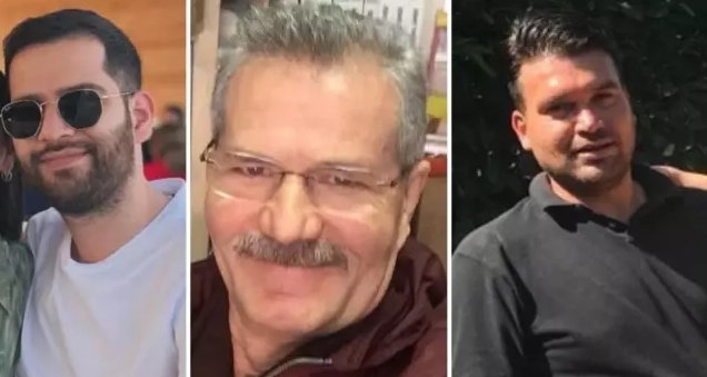 Oğuzhan Söylemezler (solda), Fuat Kalaycık (ortada), Özgür Ozan Ekinci (sağda)