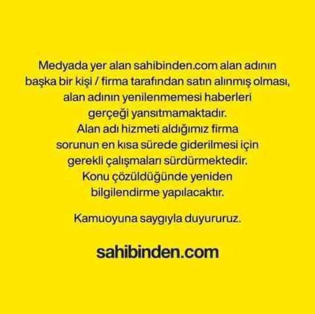 Sahibinden.com erişime açıldı mı? 4 Ocak Sahibinden.com açılıyor mu, ne zaman açıldı?