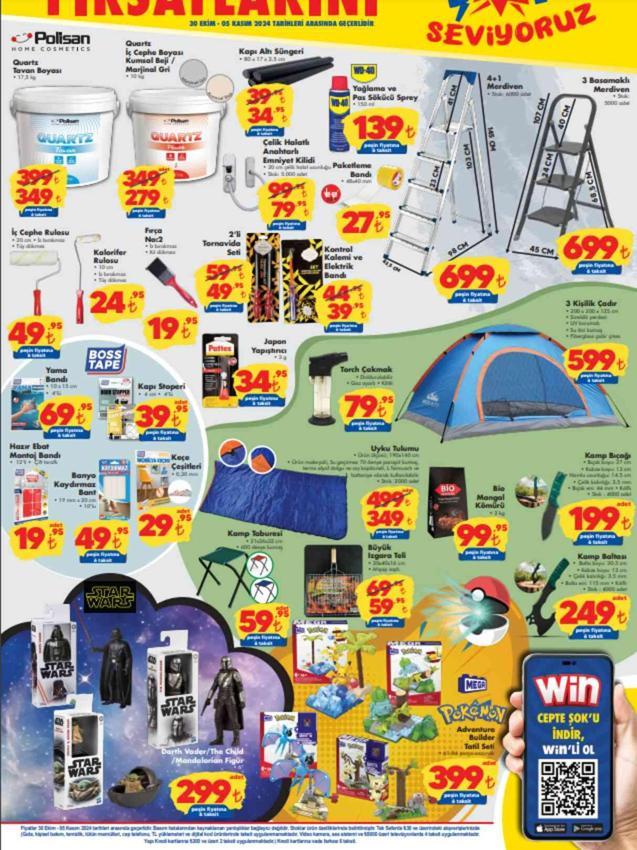 ŞOK 30 EKİM İNDİRİMLİ ÜRÜNLER KATALOĞU: ŞOK'ta neler var? Bugün ŞOK'ta hangi indirimli ürünler olacak?