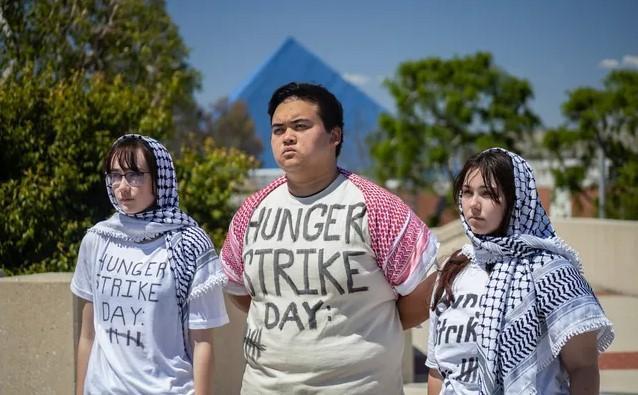 Yale ve California Üniversitesi öğrencileri Gazze için açlık grevine başladı