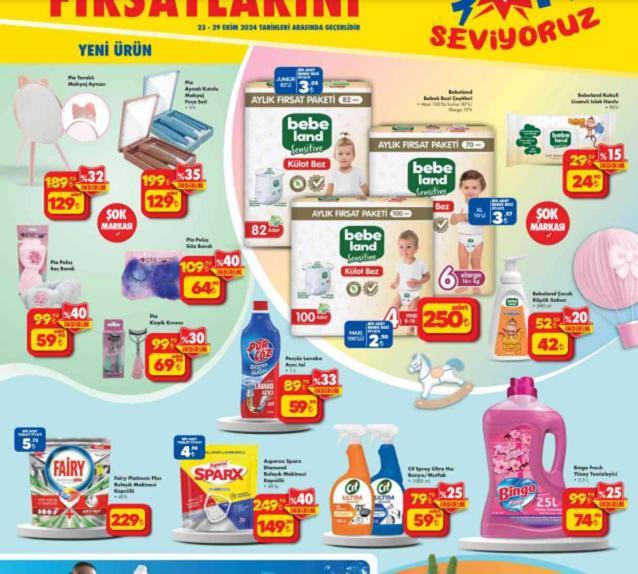 ŞOK AKTÜEL 29 EKİM KATALOĞU ŞOK'a gelen ürünler! ŞOK bu hafta katalog ürünleri neler? 29 Ekim ŞOK fiyat listesi!