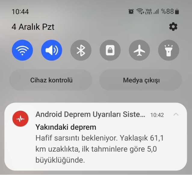 ANDROID DEPREM UYARI SİSTEMİ NEDİR, NASIL ÇALIŞIYOR? Deprem uyarı sistemi nasıl ayarlanır? Android deprem uyarı sistemi nasıl kullanılır?