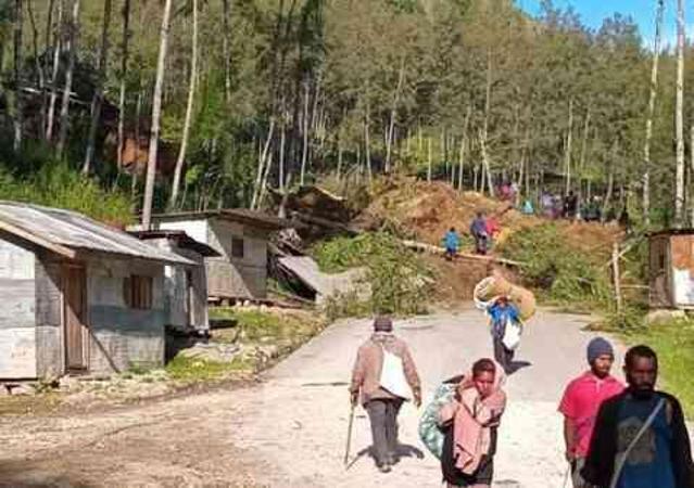 Papua Yeni Gine'de ne oluyor? Heyelanda kaç kişi öldü, olay ne?