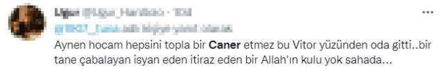 Kaybedilen Başakşehir maçı sonrası F.Bahçeli taraftarlardan 'Caner' paylaşımı yağıyor