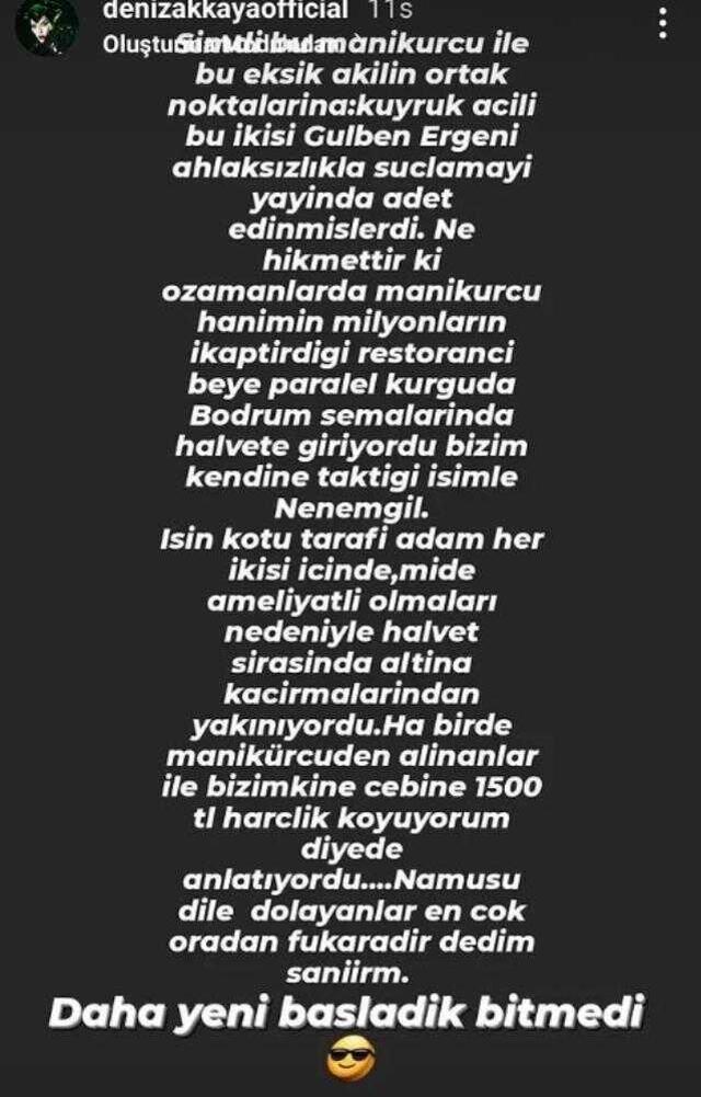 Deniz Akkaya'nın 'Halvette altına kaçırıyordu' sözünü duyan Seren Serengil Söylemezsem Olmaz sunucularına dava açtı