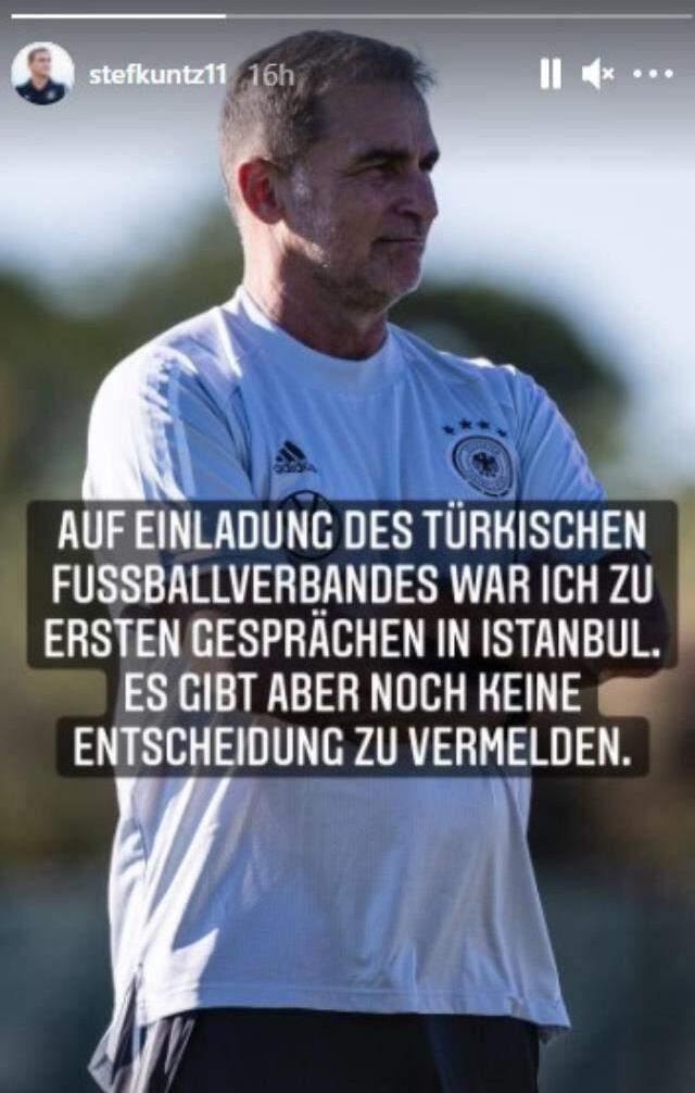 Stefan Kuntz kararında geri adım atılabilir! Alman hoca, görüşmenin detayını paylaştı