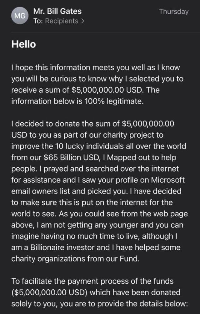 Cem Yılmaz, Bill Gates imzasıyla kendisine yollanan e-maili paylaştı: Dolandırıcılığın bile kalitesi düştü