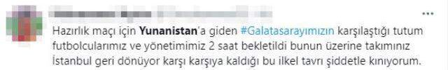 Yunanistan'ın skandal tavrı karşısında ezeli rakipler tek yürek oldu! Taraftarlardan destek yağdı